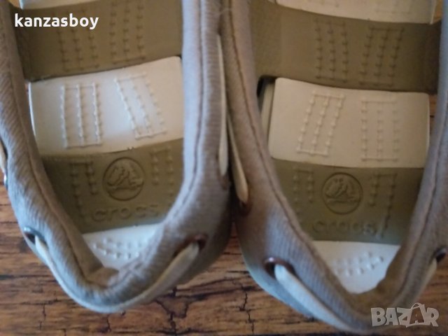  crocs Khaki/Stucco Boat Shoes - страхотни дамски обувки, снимка 9 - Сандали - 32713703