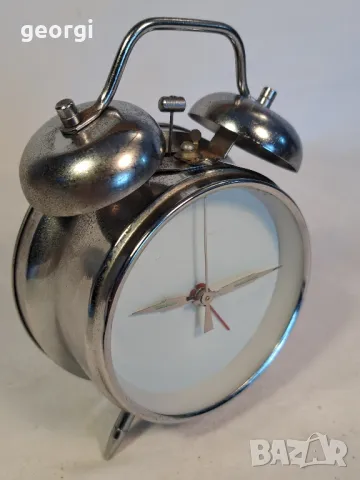 китайски механичен часовник будилник 21/3, снимка 2 - Антикварни и старинни предмети - 49175534