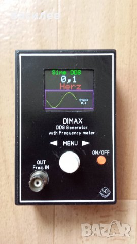DDS честотен генератор "DIMAX" 0,1Hz-36MHz + честотомер до 160Mhz, снимка 9 - Друга електроника - 28826075