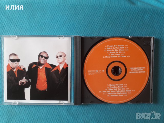 The Blind Boys Of Alabama(feat.Robert Randolph) – 2002 - Higher Ground(Soul-Jazz), снимка 2 - CD дискове - 37817079