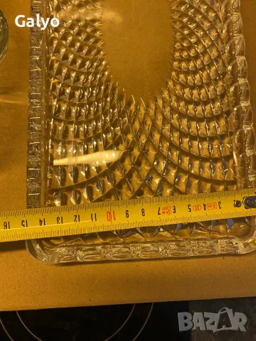 Кристални чинии, плата, ВЕЛИКДЕНСКА ЧИНИЯ ЗА 12 ЯЙЦА, внос Германия, снимка 5 - Чинии - 49819005