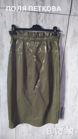 Кожена пола на ZARA, снимка 4 - Поли - 38128425