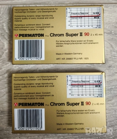 Аудио касета Permaton, снимка 2 - Аудио касети - 53215729