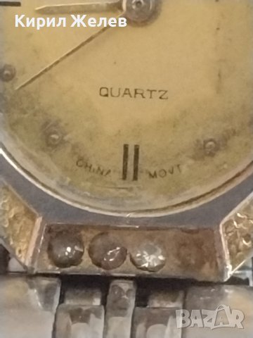 Елегантен дамски часовник CVP QUARTZ MADE IN CHINA с кристали 39660, снимка 3 - Дамски - 43893025