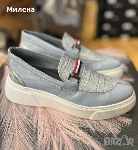 Сникърси / мокасини естествена кожа , снимка 2 - Дамски ежедневни обувки - 52087305