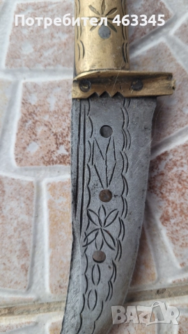 Нож, кама, кинжал, либийски нож, снимка 4 - Антикварни и старинни предмети - 52866787