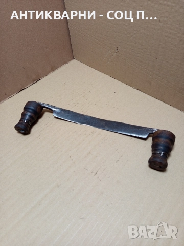 Стар Ръчно Кован Дърводелски Рукан.