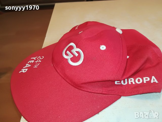 EUROPA ШАПКА-ЧЕРВЕНА 1004231102, снимка 4 - Шапки - 40317979
