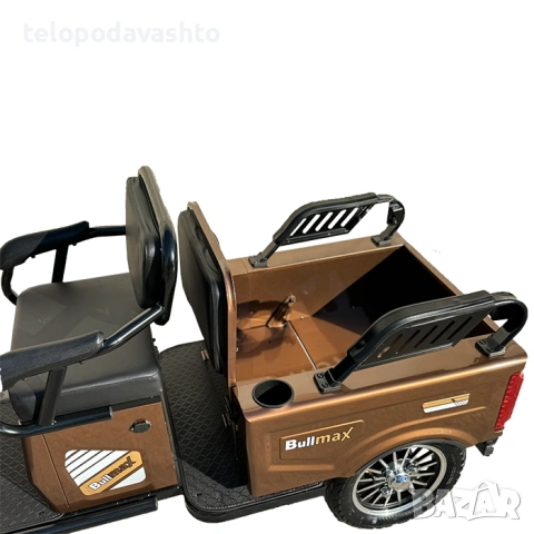 ПРОМОЦИЯ Електрическа Триколка FullMax A10 Cargo 2500W мощният мотор, задно задвижване - модел2026г., снимка 5 - Мотоциклети и мототехника - 53186398