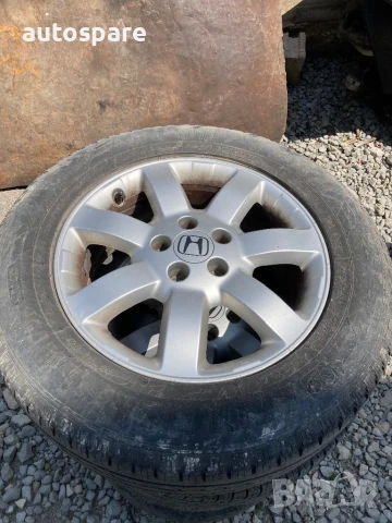 Оригинални джанти с гуми ХОНДА ЦР-В 3. 17”. 5x114.3., снимка 5 - Гуми и джанти - 50581922