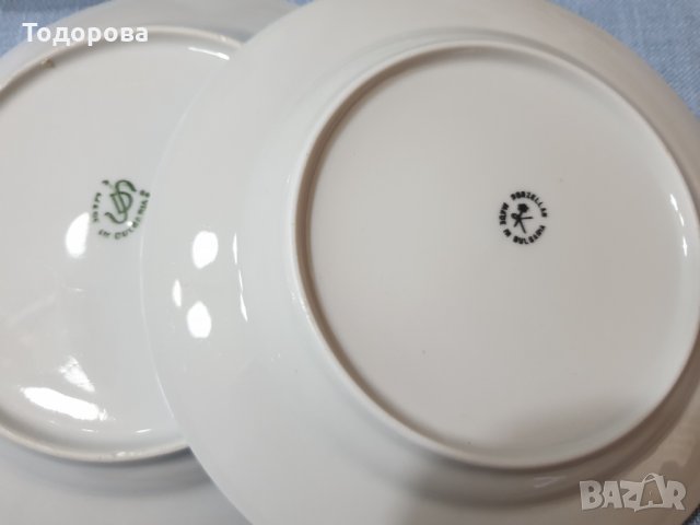 Порцеланови български  чинии- 6 броя, снимка 6 - Чинии - 35156147