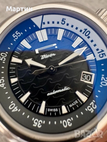 Автоматичен часовник Pirelli - PZeroTempo - Дайвър 300 метра, снимка 2 - Мъжки - 52440157