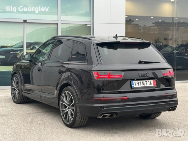 Audi sq7-КАТО НОВА/20+22/РЕАЛНИ КМ./diesel-hibrid/ОБСЛУЖЕНА/FULL, снимка 4 - Автомобили и джипове - 52668126