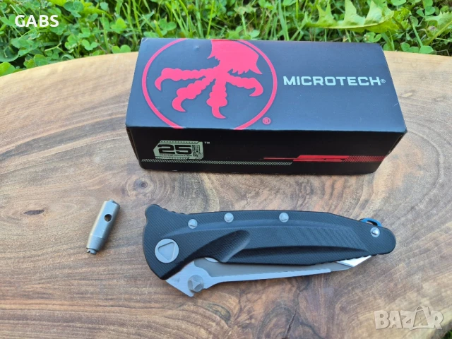 Сгъваем нож MICROTECH Socom Delta Tanto,D2, снимка 4 - Ножове - 51341528