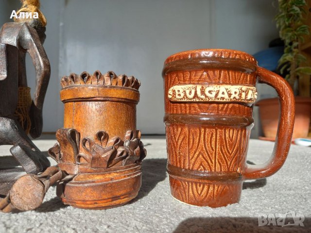 Моливници-сувенири от дърво, кожа керамика, снимка 5 - Други стоки за дома - 38552373