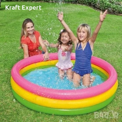 Надуваем Басейн BESTWAY 51104 102см на Три Нива, снимка 1