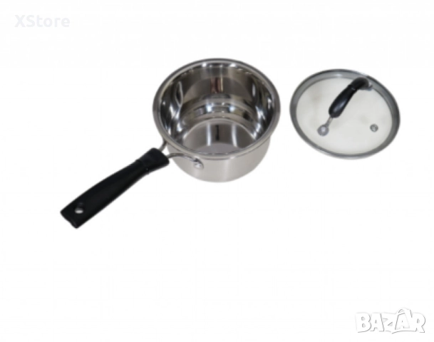 Метална касерола,18 см с индукционно дъно, снимка 4 - Съдове за готвене - 52497893