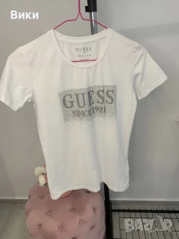 Тениска Guess размер S, снимка 2 - Тениски - 51036368