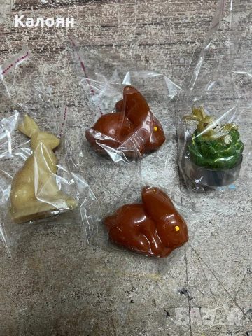 Сапуни със зайци лот от 4 броя 