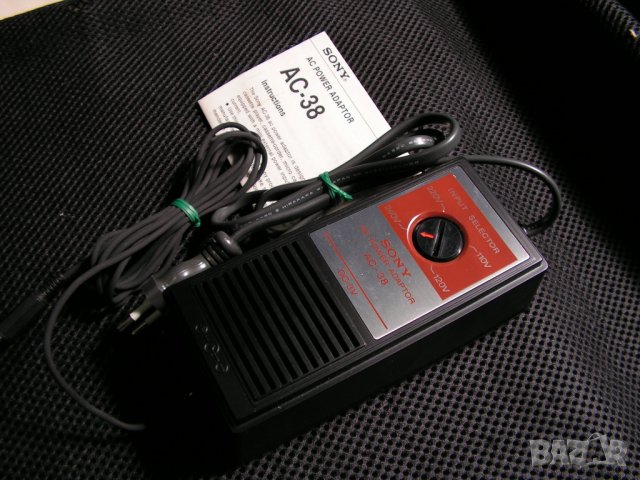 Винтидж захранвач  SONY POWER ADAPTОR AC-38, AC-122 & AC D-468 , снимка 2 - Колекции - 32483045