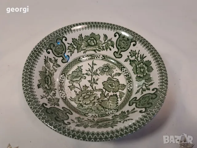 английска порцеланова купичка Ironstone Indian tree 25/4, снимка 2 - Сервизи - 50263594