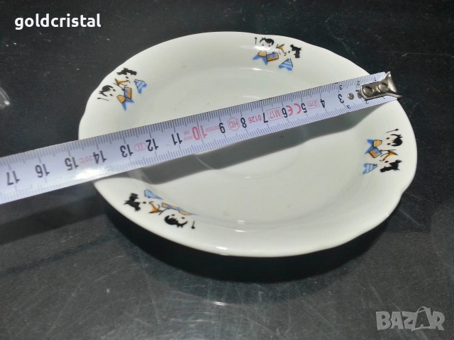 български порцелан детски комплект , снимка 3 - Антикварни и старинни предмети - 50499908