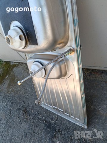 Голяма Мивка от неръждаема стомана, инокс, хром- никел + керамичен смесител, кран, снимка 7 - Други - 33504220