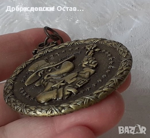 Висулки: Gardaland, Гардаленд, Бронз Старa висулка, римски мъжки профил, сърце, кокошка петел, снимка 5 - Други - 28868987