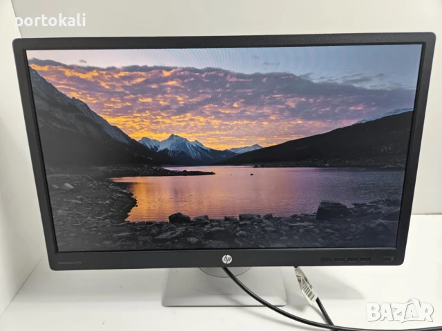 +Гаранция! HDMI IPS Монитор HP EliteDisplay E240 23.8" инча + кабел, снимка 5 - Монитори - 50985906