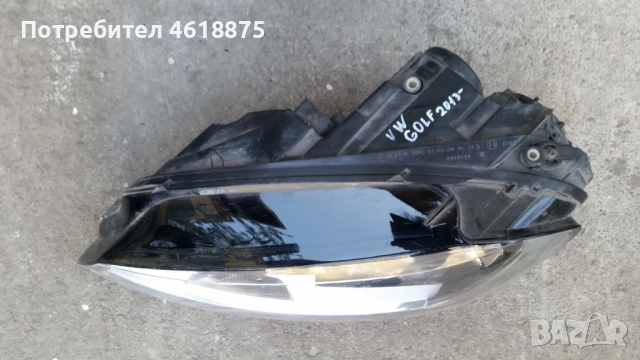 ляв фар VW Golf 7, снимка 2 - Части - 52282581