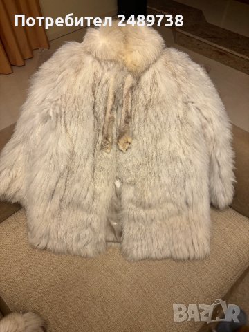 Палто от лисица, снимка 2 - Палта, манта - 42994327
