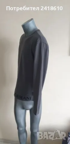 Emporio Armani Wool Knit Made in Italy Мens Size M ОРИГИНАЛ! Мъжки вълнен Пуловер!, снимка 6 - Пуловери - 48664650