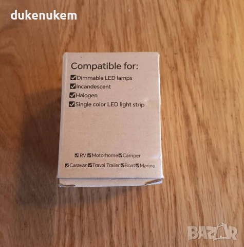 LED Димер с въртящ се бутон 12V, снимка 12 - Лед осветление - 51974614