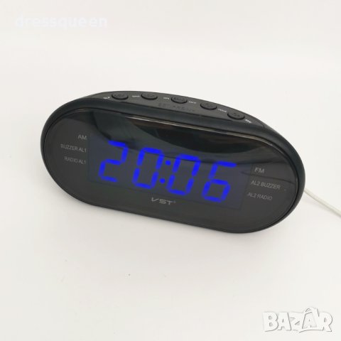 902 Дигитален часовник с радио и будилник, снимка 11 - Други - 44015365