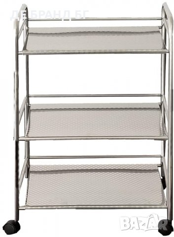 Помощна количка QTR003SS , снимка 5 - Етажерки - 35147399