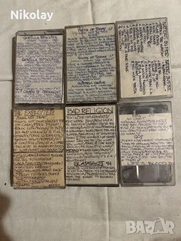 Колекционерски Straight edge hard core & punk 6 бр. Vintage, снимка 2 - Аудио касети - 48493750