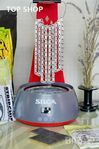 Машина за смазване на вериги с гореща вакса SILCA Chain Wax System, снимка 5 - Гедорета - 49157772