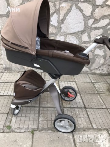 Бебешка количка Stokke V4, снимка 2 - Детски колички - 39417862