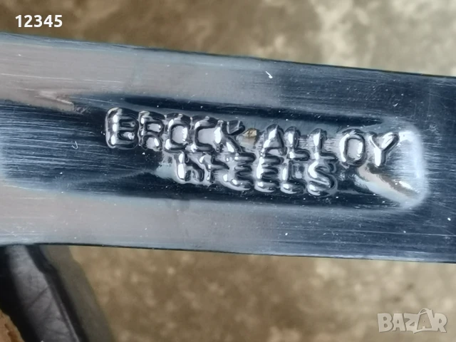 оригинален BROCK 19’’5x114,3 za mazda/мазда-№231, снимка 12 - Гуми и джанти - 51272095