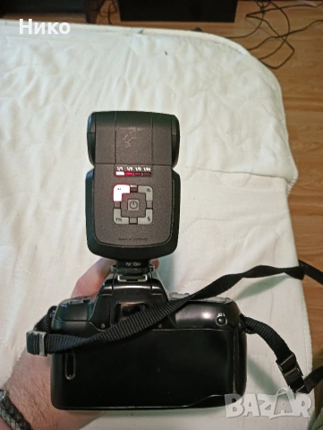 Nikon f50 Metz 44AF-1 Tamron, снимка 2 - Фотоапарати - 53349784