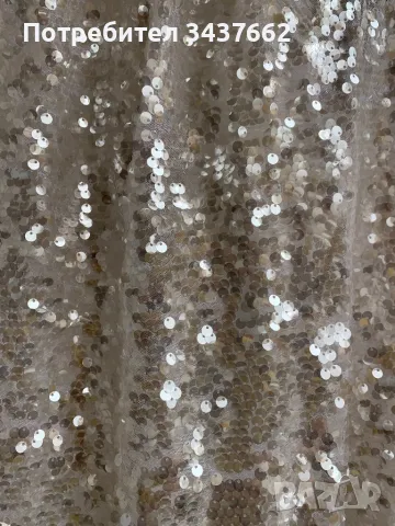 Елегантна блуза с пайети , снимка 2 - Блузи с дълъг ръкав и пуловери - 48201008