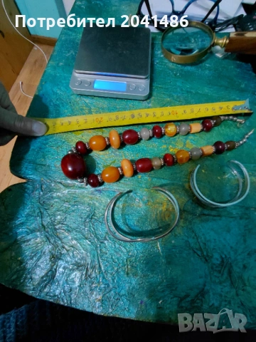 Сребърни дизайнерски     гривни и колие