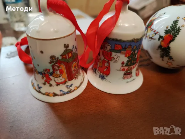 Порцеланови Коледни играчки Лот, снимка 2 - Други ценни предмети - 47511363