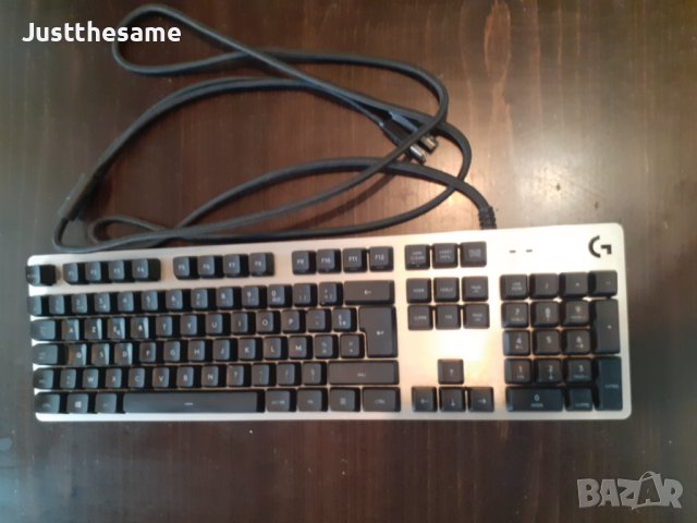 Клавиатура Logitech G413 SILVER с проблем, снимка 2 - Клавиатури и мишки - 43115017