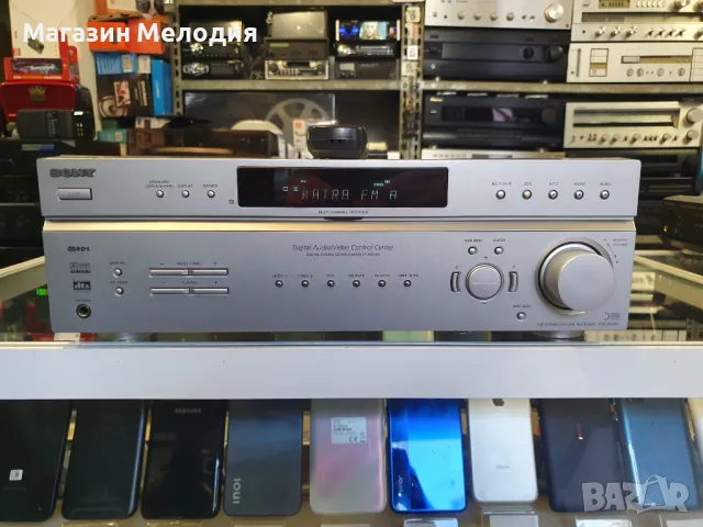 Ресийвър SONY STR-DE497 Има оригинално дистанционно. Две по 100 вата на 8 ома. В отлично техническо , снимка 2 - Ресийвъри, усилватели, смесителни пултове - 48277830