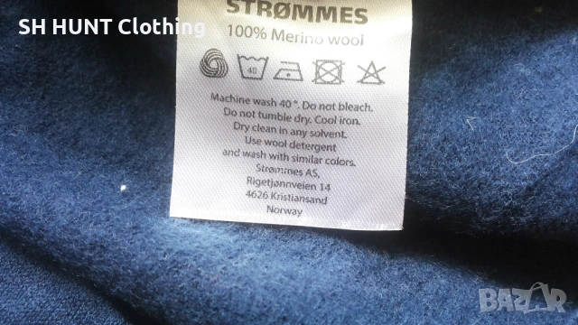 SROMMES NORWAY 100% Merino Wool Jacket размер L / XL горница 100% Мерино вълна - 2039, снимка 13 - Пуловери - 53391260