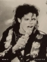Рядка снимка картичка на ПОП ИКОНАТА Michael Jackson от турнето в Япония 1987г. за КОЛЕКЦИЯ 51217, снимка 2