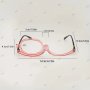 Дамски въртящи, увеличителни и сгъваеми очила за гримиране, 7размера , снимка 4