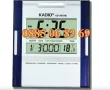 Голям настолен часовник KD-3810N, стенен часовник с термометър и календар, снимка 1