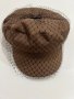 Дамски каскет Dior nude с мрежа, снимка 1 - Шапки - 38987110